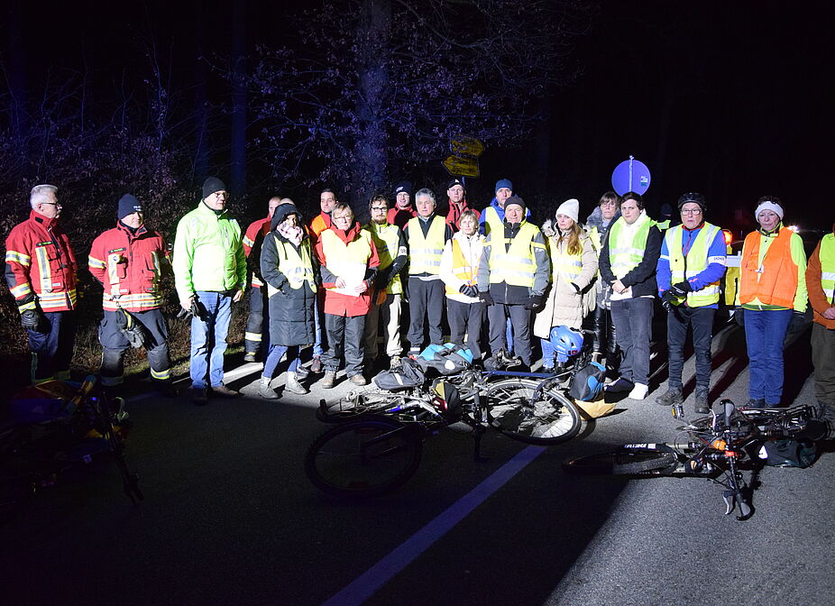 Mahnwache bei Thieshope